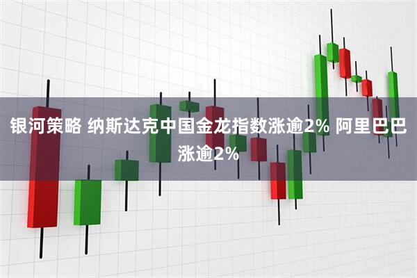 银河策略 纳斯达克中国金龙指数涨逾2% 阿里巴巴涨逾2%